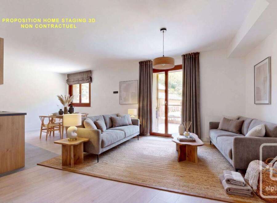 Discover the epitome of modern living in this stunning property, featuring a spacious living area perfect for relaxation and entertaining.