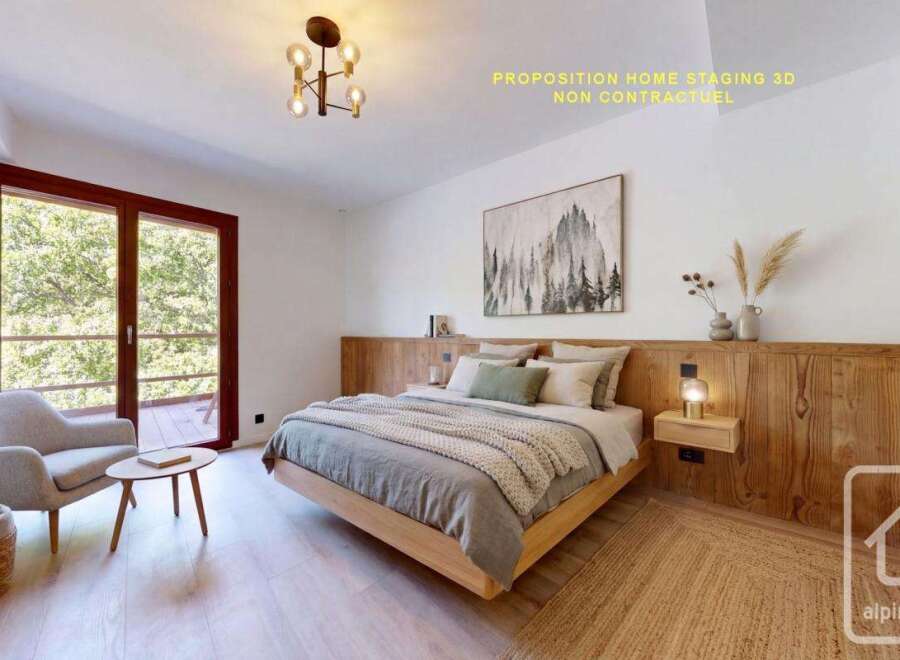 Discover the epitome of modern comfort in this stunning bedroom.