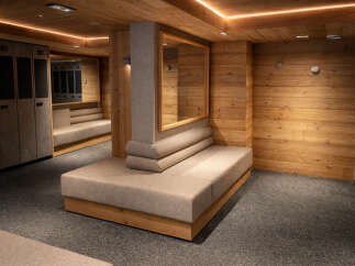 Step into luxury with this stunning spa-like retreat.