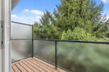 Enjoy the tranquility of this private balcony, perfect for morning coffee or evening relaxation.