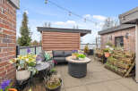 Enjoy outdoor living at its finest on this stunning rooftop patio.