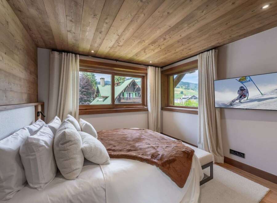 Experience luxury and comfort in this stunning bedroom.