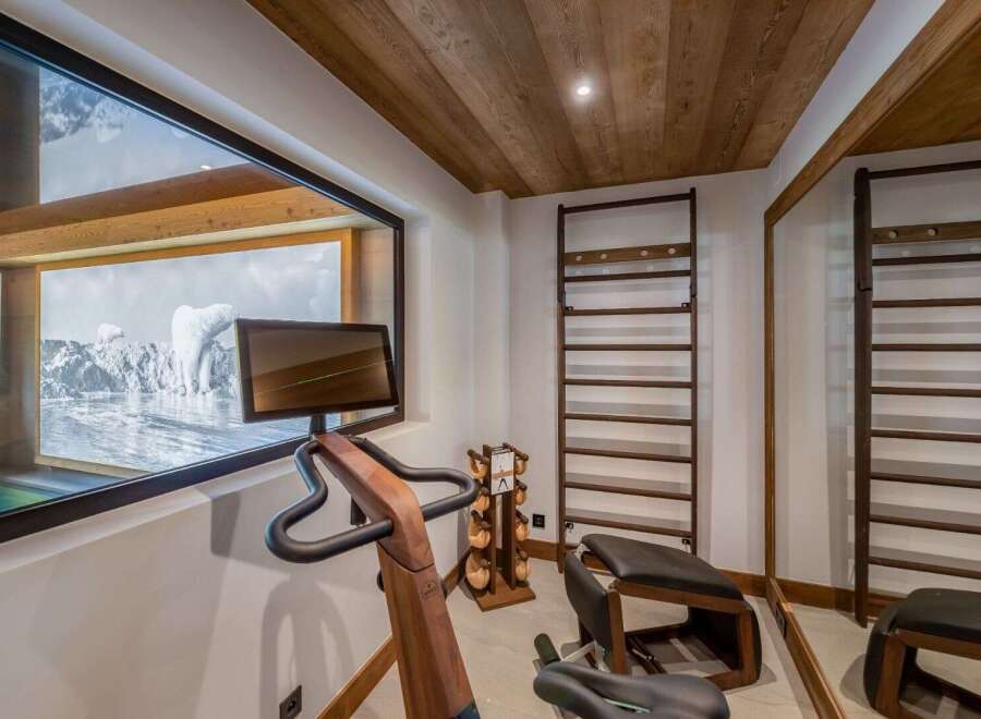 Experience luxury living with this stunning property featuring a state-of-the-art home gym.