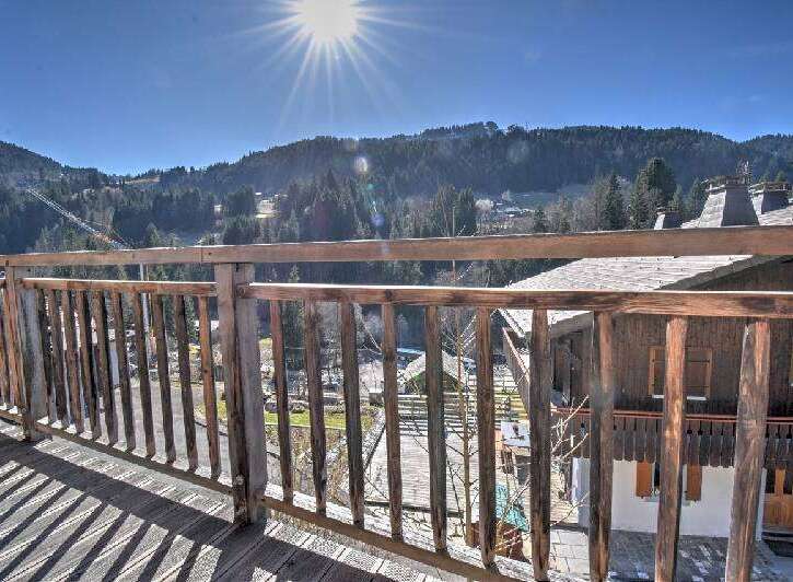 Enjoy breathtaking mountain views from this charming property.