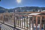 Enjoy breathtaking mountain views from this charming property.