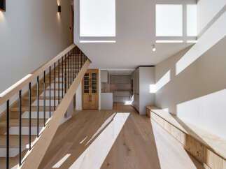 This stunning property boasts a modern design with an open-concept layout, perfect for contemporary living.
