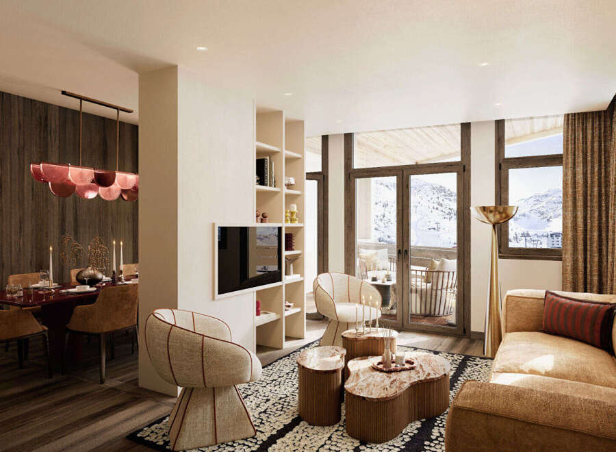 Experience luxury living in this stunning property, featuring a modern interior design with high-end finishes.
