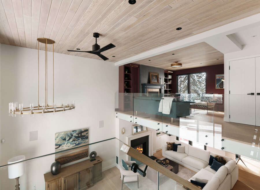 Experience luxury living in this stunning home featuring a modern open floor plan.