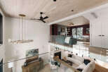 Experience luxury living in this stunning home featuring a modern open floor plan.