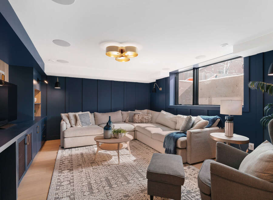 Step into luxury with this stunning living space, perfect for relaxation and entertainment.