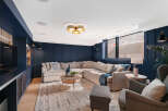 Step into luxury with this stunning living space, perfect for relaxation and entertainment.
