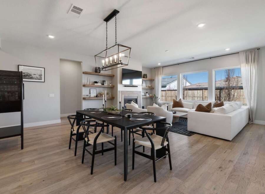 Step into luxury with this stunning property, showcasing a modern open-concept design.