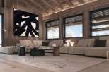 Experience the epitome of luxury living in this stunning property, featuring a spacious and inviting living area.