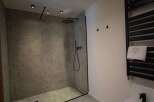 Step into luxury with this modern bathroom design.