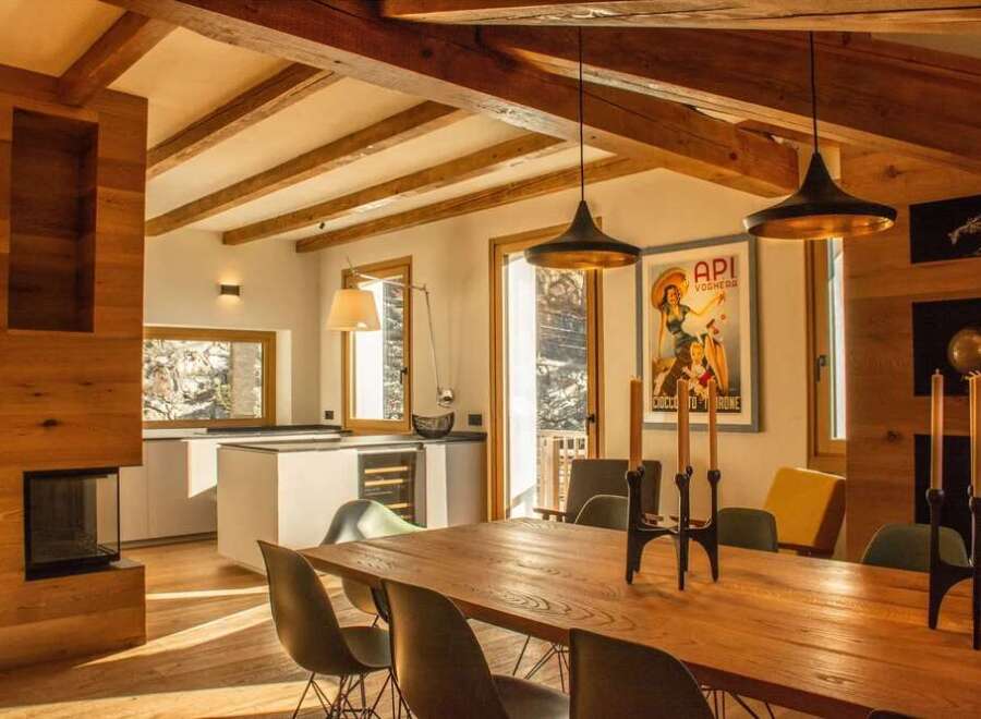 This stunning property boasts a warm and inviting interior, perfect for comfortable living.