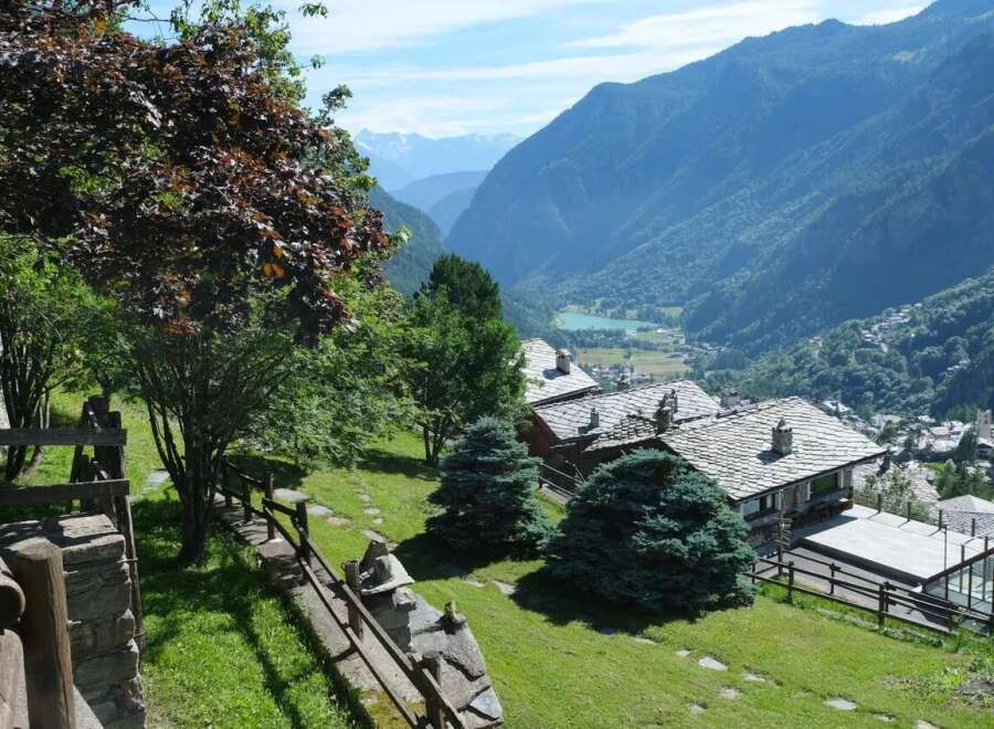 Nestled in a picturesque mountain setting, this property offers stunning views and a tranquil atmosphere.