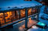 Experience the ultimate winter getaway in this stunning property! Featuring a cozy interior with a warm ambiance, this home offers a perfect blend of comfort and luxury.
