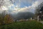 Nestled in a picturesque mountain village, this property offers stunning views and a tranquil atmosphere.