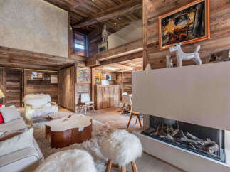Experience the epitome of rustic luxury in this stunning chalet.