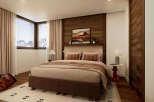 Experience luxury and comfort in this stunning bedroom.
