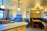 This stunning property boasts a spacious living area, perfect for entertaining or relaxing.
