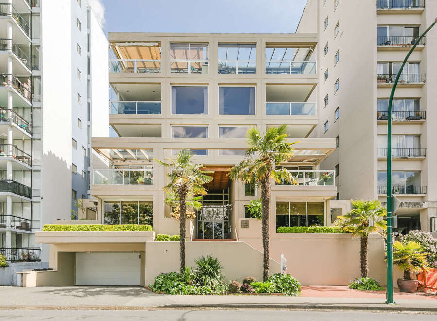 Discover luxury living at 2015 Beach Avenue! This stunning property boasts modern architecture, spacious balconies, and breathtaking views.