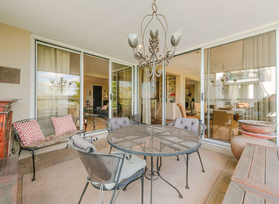 Enjoy outdoor living at its finest with this stunning patio space.