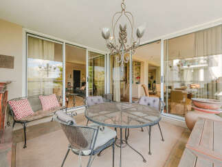 Enjoy outdoor living at its finest with this stunning patio space.