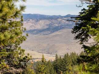 Discover breathtaking views from this stunning property, offering a serene escape with panoramic vistas.
