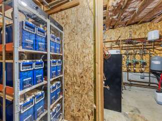 This property features a state-of-the-art battery backup system, ensuring uninterrupted power supply.