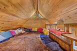 Discover the charm of this cozy loft space, perfect for relaxation and retreat.