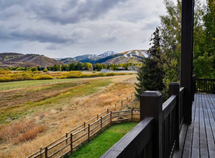 Mountain views and a spacious deck are just some of the features of this stunning property.