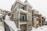 Luxury ski-in/ski-out townhomes offer breathtaking mountain views and upscale finishes.