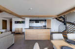 This stunning property boasts a modern kitchen with a large island, perfect for entertaining.