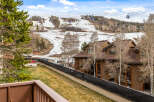 This stunning property offers breathtaking views of the ski slopes, perfect for winter enthusiasts.