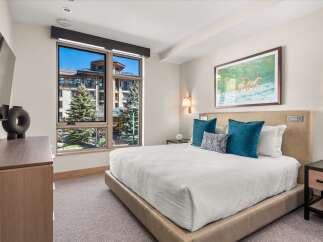 Experience luxury and comfort in this beautifully designed bedroom.