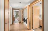 Step into luxury with this stunning property featuring exquisite wooden doors and a modern design.