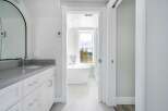 Step into a luxurious bathroom retreat.