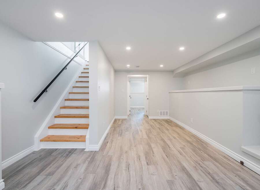 Step into this beautifully designed space, featuring a modern interior with a focus on functionality and style.
