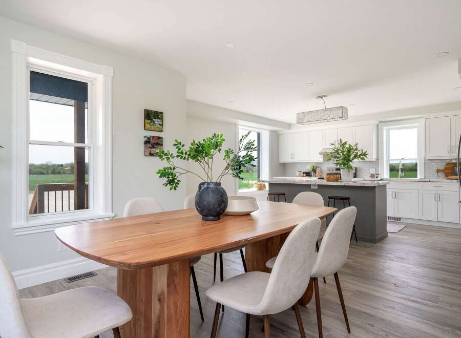 Step into this stunning dining area, perfect for hosting gatherings and creating lasting memories.