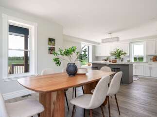 Step into this stunning dining area, perfect for hosting gatherings and creating lasting memories.