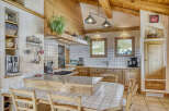 Step into this charming kitchen, a perfect blend of rustic elegance and modern convenience.
