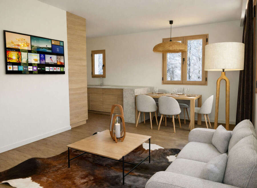 Discover the charm of this cozy living space, perfect for relaxation and entertainment.