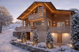 Experience the epitome of luxury living in this stunning chalet-style home.