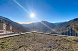 Experience breathtaking mountain views from this stunning property.