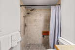 Step into a spa-like oasis with this beautifully designed bathroom.
