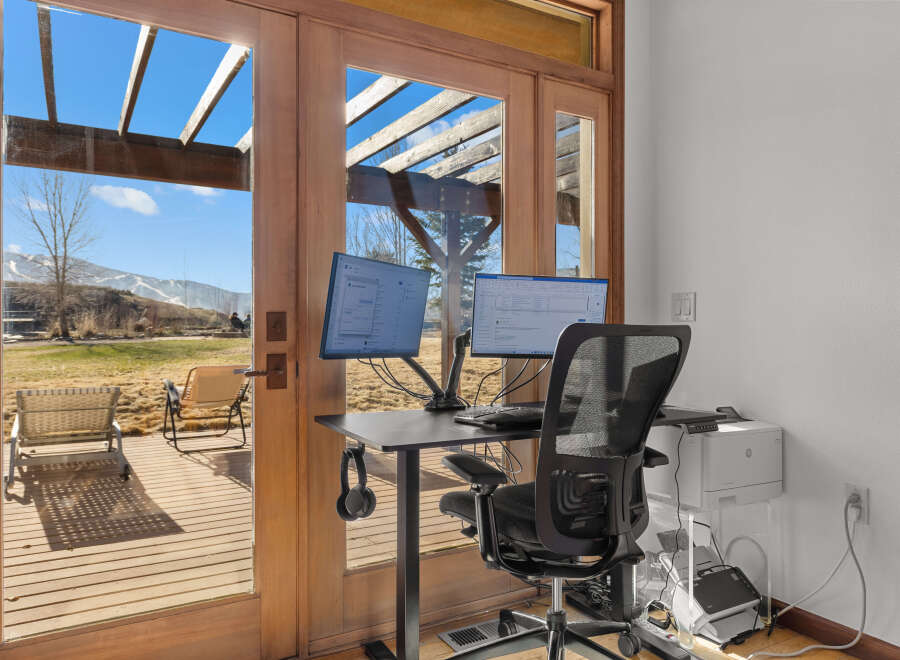 Enjoy working from home in this stunning property with breathtaking views.