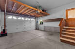 This spacious garage offers ample storage and functionality.