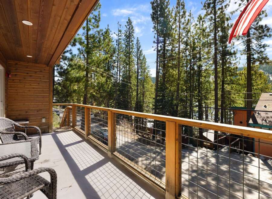 Enjoy breathtaking views from this stunning property featuring a spacious balcony.