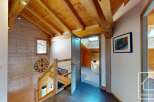 Step into this charming chalet and be captivated by its rustic elegance.